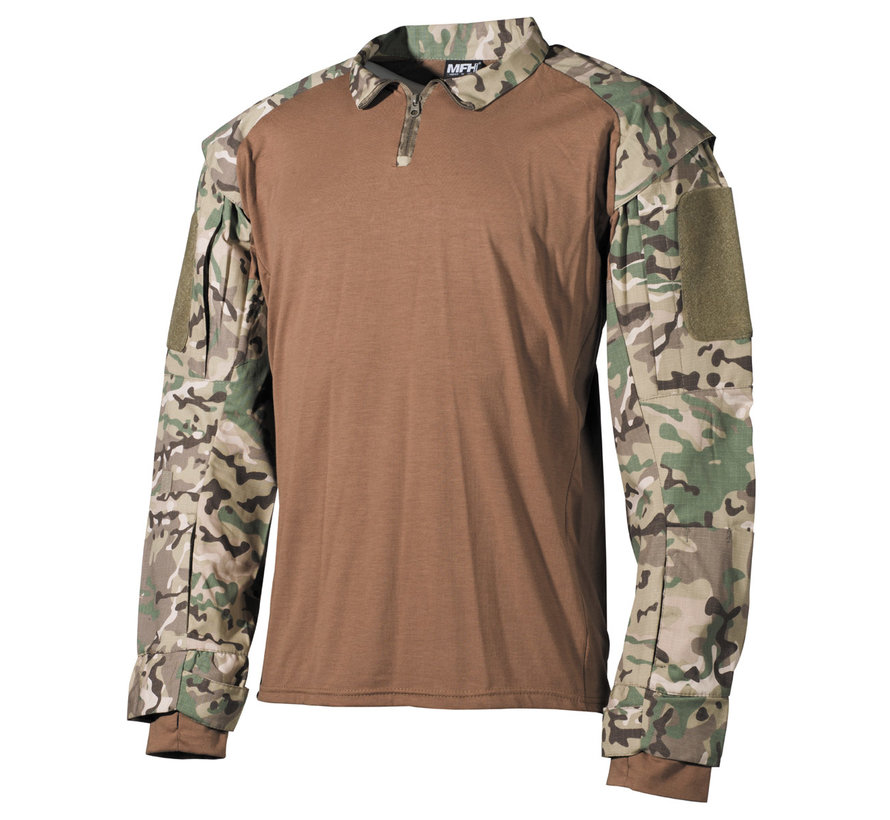 MFH High Defence - US Tactical Hemd - langarm - operation-camo