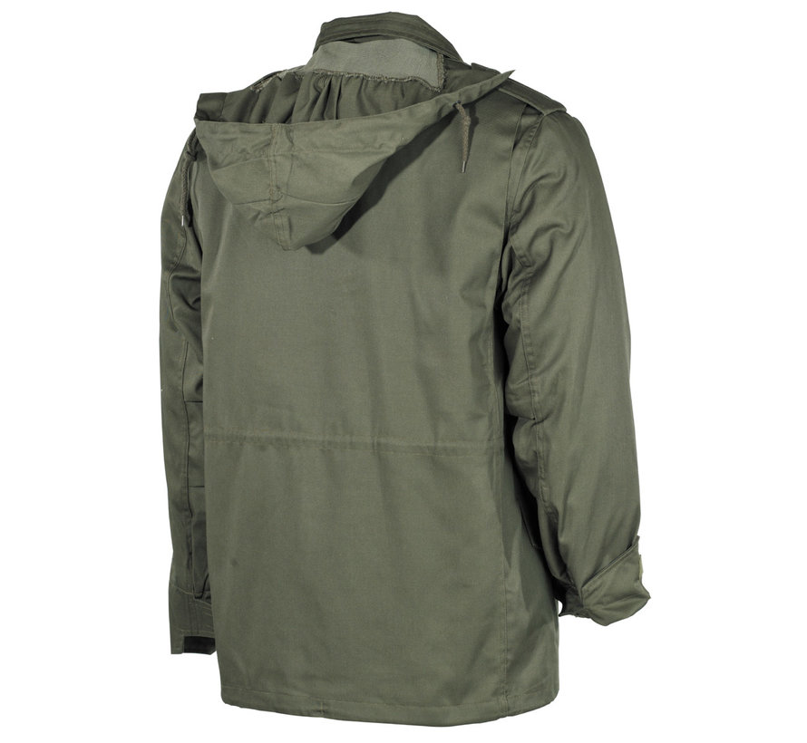 MFH - US Feldjacke M65 - oliv - m. auskn. Steppfutter