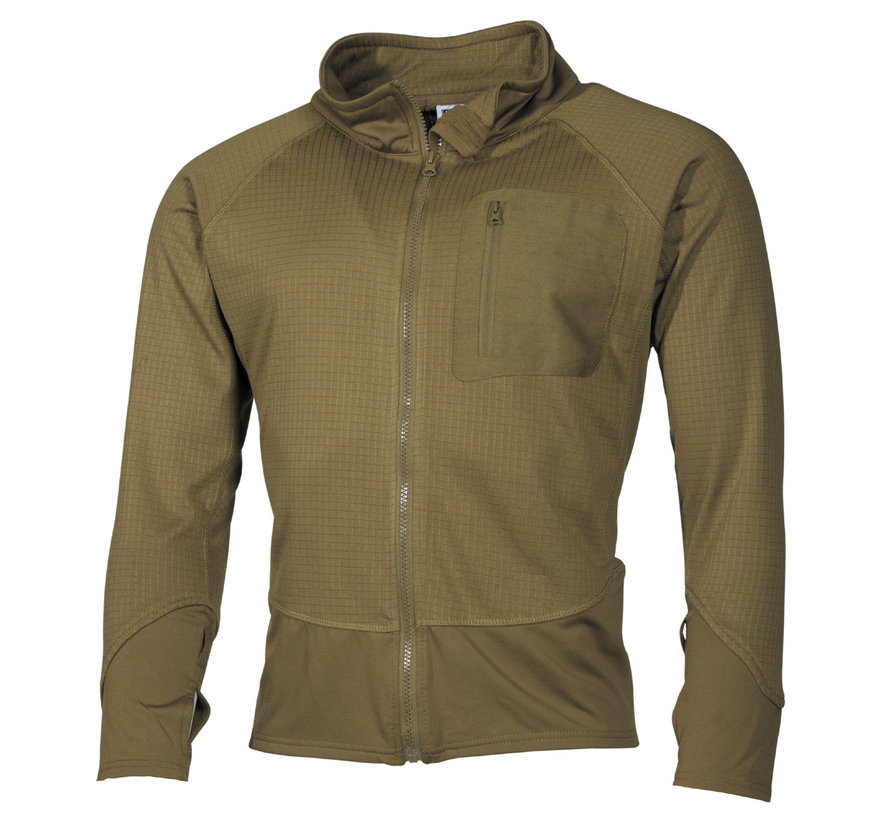 MFH - US Unterziehjacke - "Tactical" - coyote tan