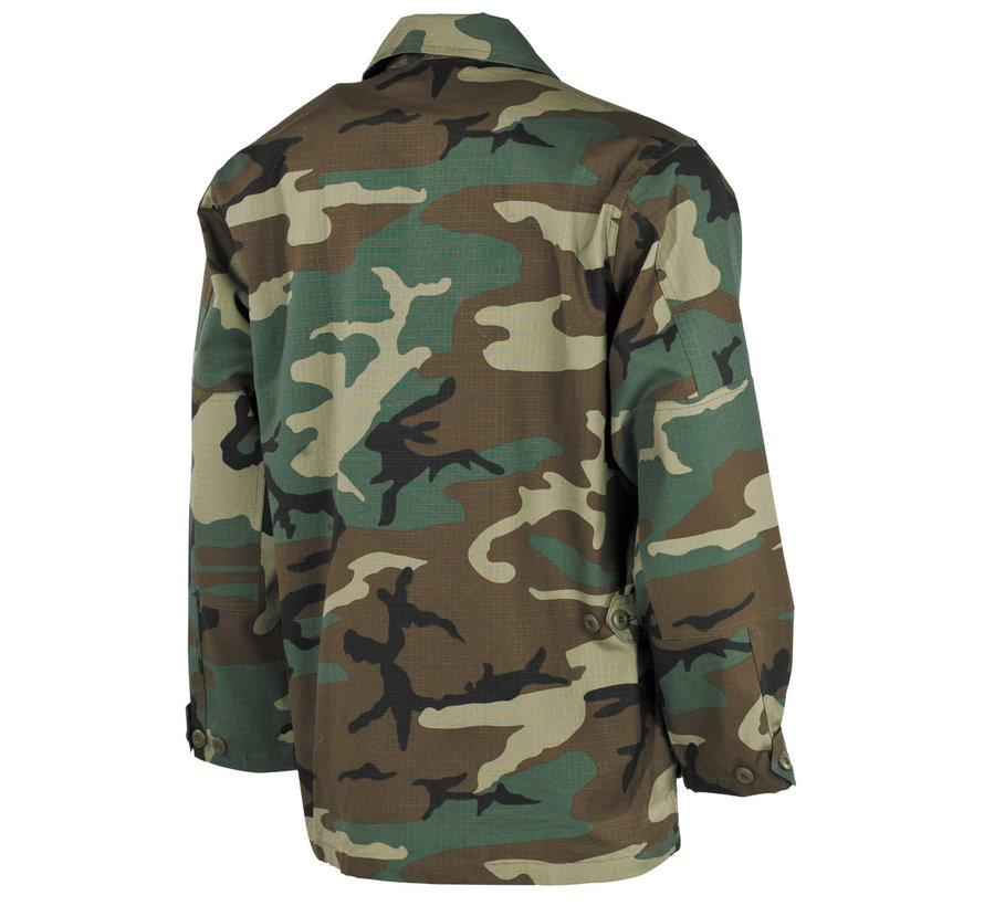 MFH - US BDU Feldjacke -  Rip Stop -  woodland