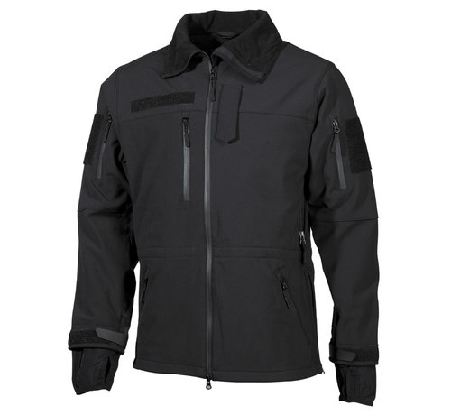 MFH | Mission For High Defence MFH High Defence - Soft Shell Jacke -  "High Defence" -  schwarz