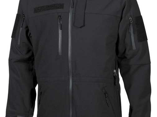 MFH | Mission For High Defence MFH High Defence - Soft Shell Jacke - "High Defence" - schwarz