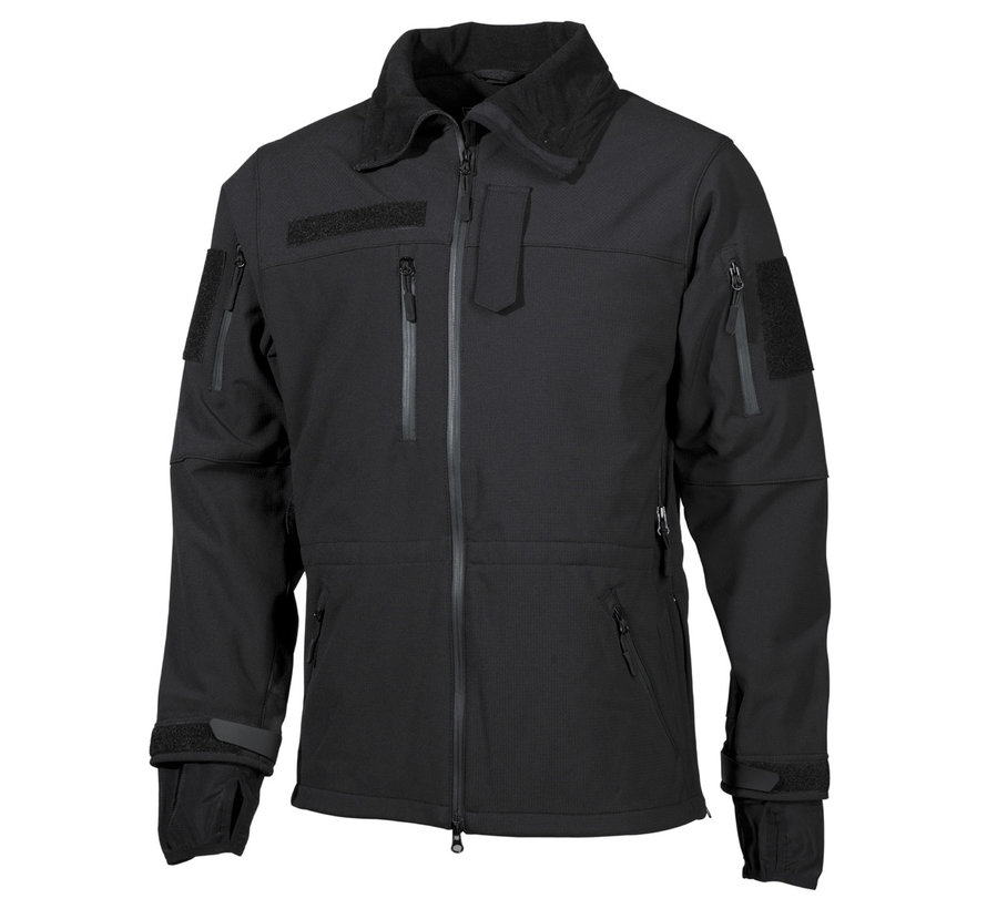 MFH High Defence - Soft Shell Jacke -  "High Defence" -  schwarz