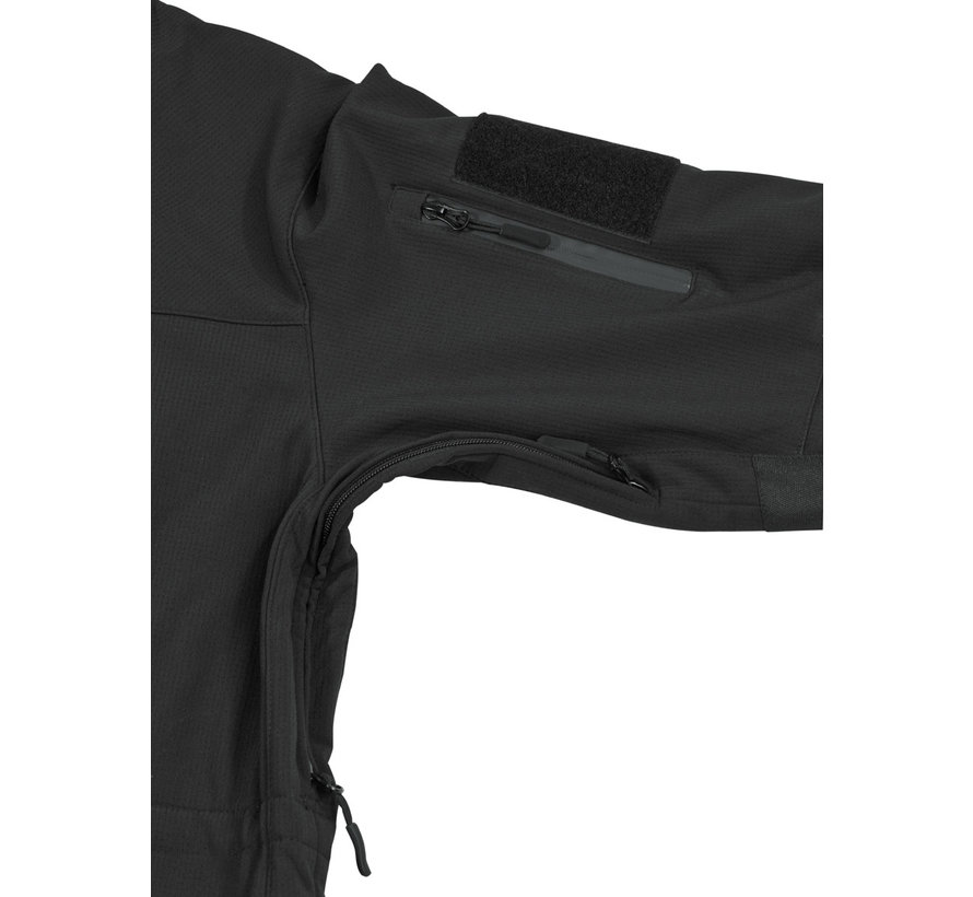 MFH Professional - Softshelljas, "High Defense", zwart