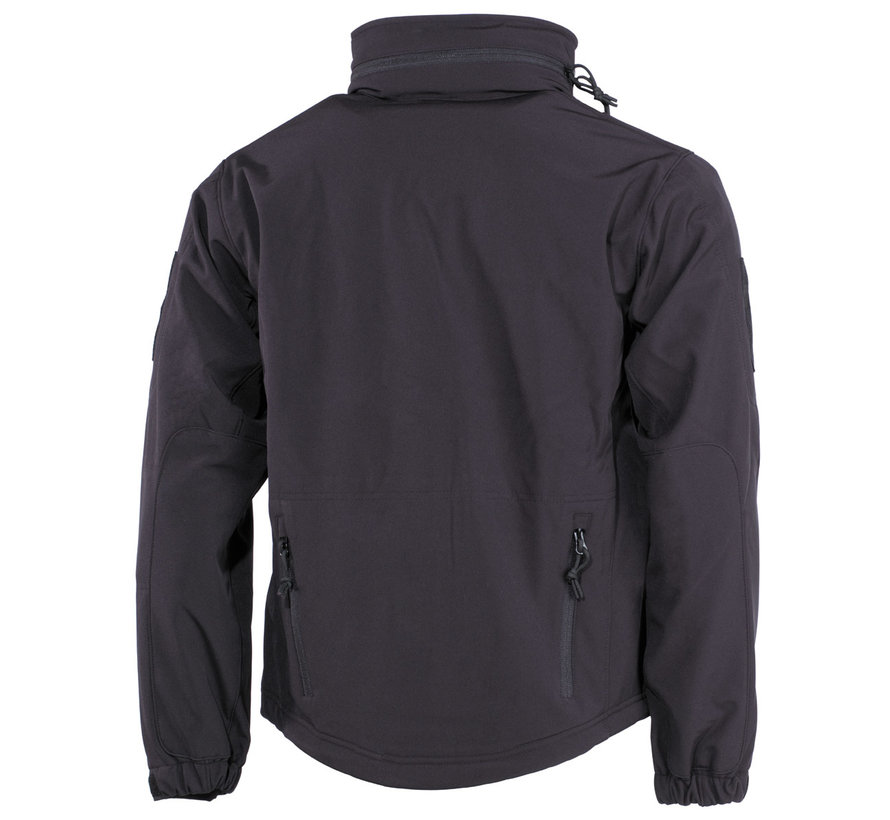 MFH High Defence - Veste Shell soft - "Scorpion" - Noir