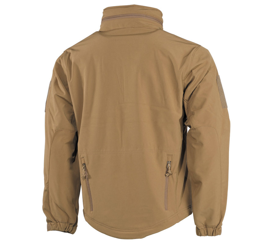 MFH High Defence - Veste Shell soft - "Scorpion" - bronzage coyote