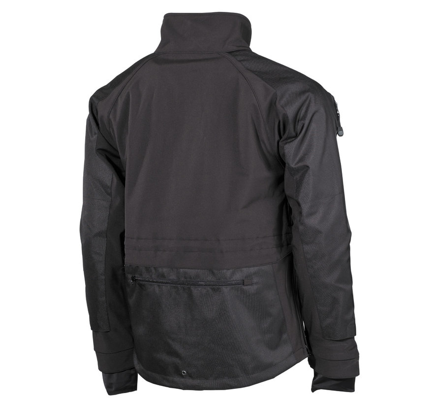 MFH - Soft Shell Jacke -  "Protect" -  schwarz