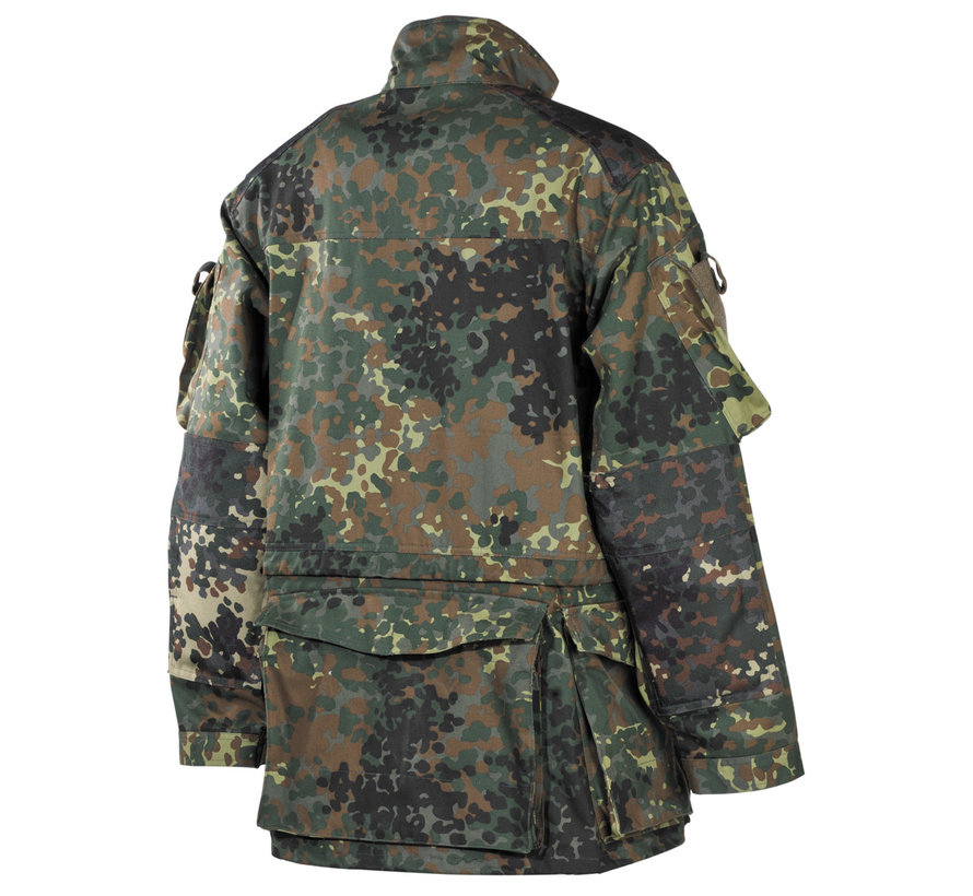 MFH - BW Kampfjacke -  Einsatz/Übung -  lang -  flecktarn