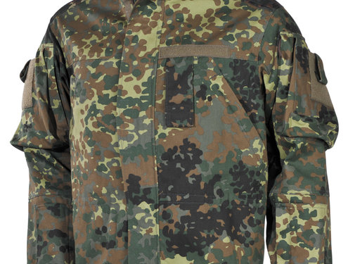 MFH MFH - BW Kampfjacke - Einsatz/Übung - kurz - flecktarn