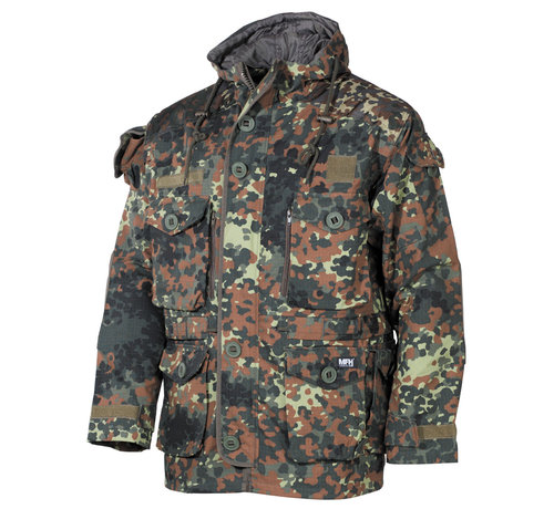 MFH | Mission For High Defence MFH High Defence - Veste de commande  -  "Smock"  -  Arrêt Rip  -  flecktarn