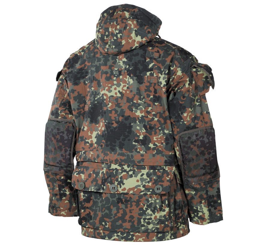 MFH High Defence - Veste de commande - "Smock" - Arrêt Rip - flecktarn