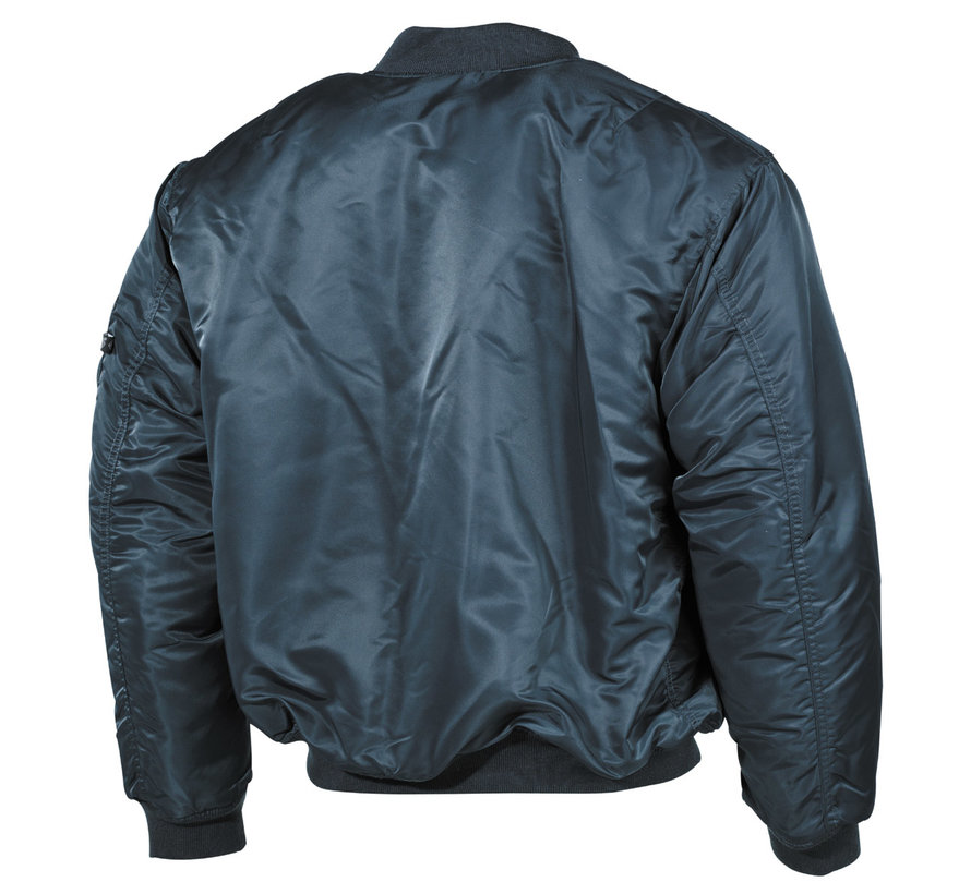 MFH - US Pilotenjacke MA1 -  alphablau