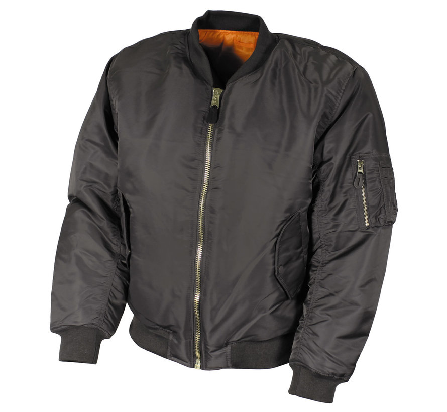 MFH - US Pilotenjacke MA1 -  urban grau