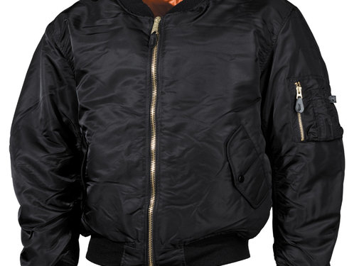MFH MFH - US Pilotenjacke MA1 -  schwarz -  große Größen