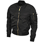 MFH - US Airforce Jacke MA1 -  schwarz