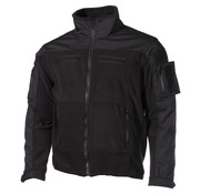 MFH | Mission For High Defence MFH High Defence - Fleece-Jacke -  "Combat" -  schwarz