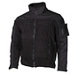 MFH High Defence - Fleece-Jacke -  "Combat" -  schwarz