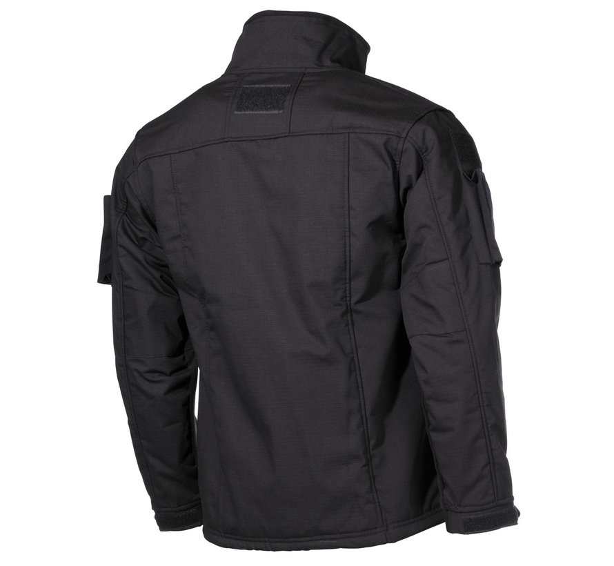 MFH High Defence - Fleece-Jacke -  "Combat" -  schwarz