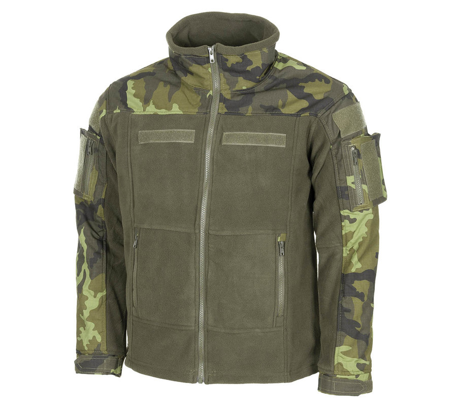 MFH High Defence - Veste en polaire  -  "Combat"  -  M 95 Camouflage CZ