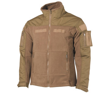 MFH | Mission For High Defence MFH High Defence - Fleece-Jacke -  "Combat" -  coyote tan