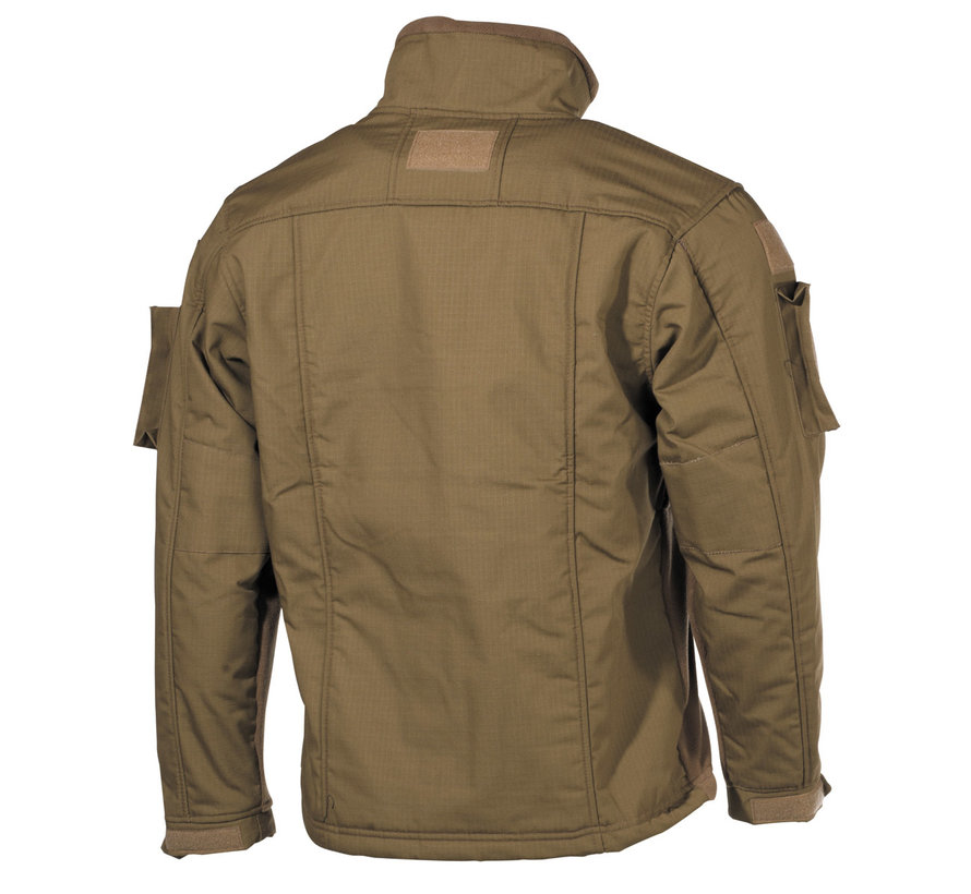 MFH High Defence - Fleece-Jacke -  "Combat" -  coyote tan