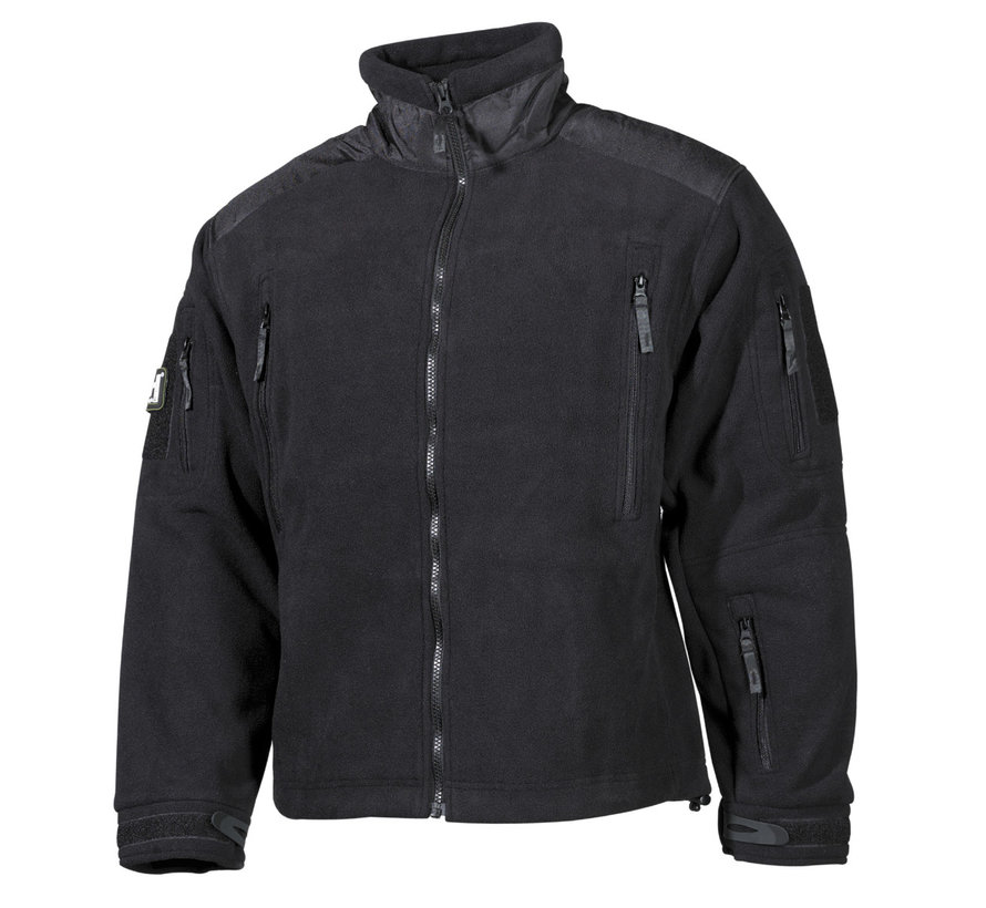 MFH High Defence - Veste en polaire - "Heavy-Strike" - Noir