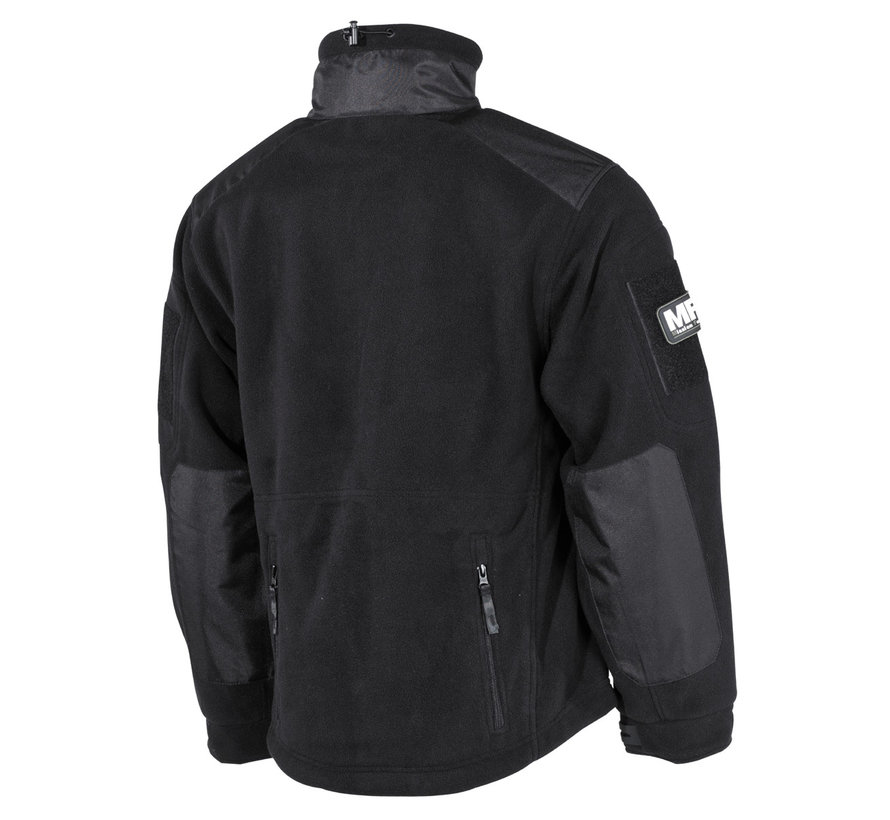 MFH High Defence - Fleece-Jacke -  "Heavy-Strike" -  schwarz