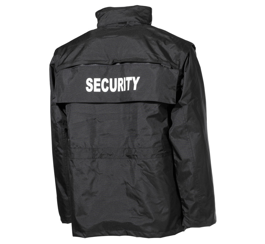 MFH - veste  -  "Security"  -  Noir  -  imperméable  -  Antistatique