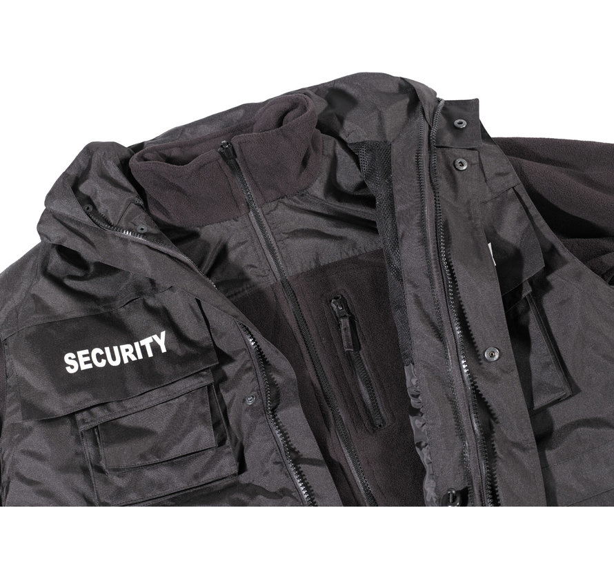 MFH - veste  -  "Security"  -  Noir  -  imperméable  -  Antistatique