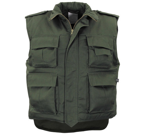 MFH MFH - ONS gewatteerde vest  -  "Ranger"  -  Olive  -  grote maten  -