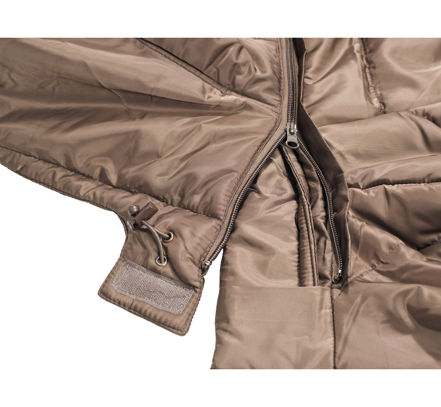 MFH - Weste - oliv - gefüttert - mit abnehmbarer Kapuze