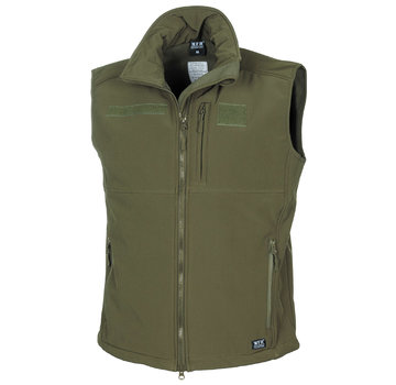 MFH MFH - Zachte shell vest  -  "Allround"  -  Olive