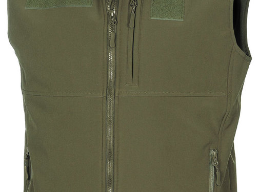 MFH MFH - Zachte shell vest  -  "Allround"  -  Olive