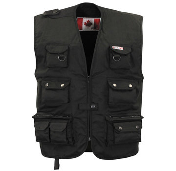 Fox Outdoor Fox Outdoor - Outdoor vest  -  Zwarte  -  zware uitvoering