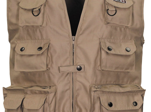 Fox Outdoor Fox Outdoor - Outdoor vest - Kaki - zware uitvoering