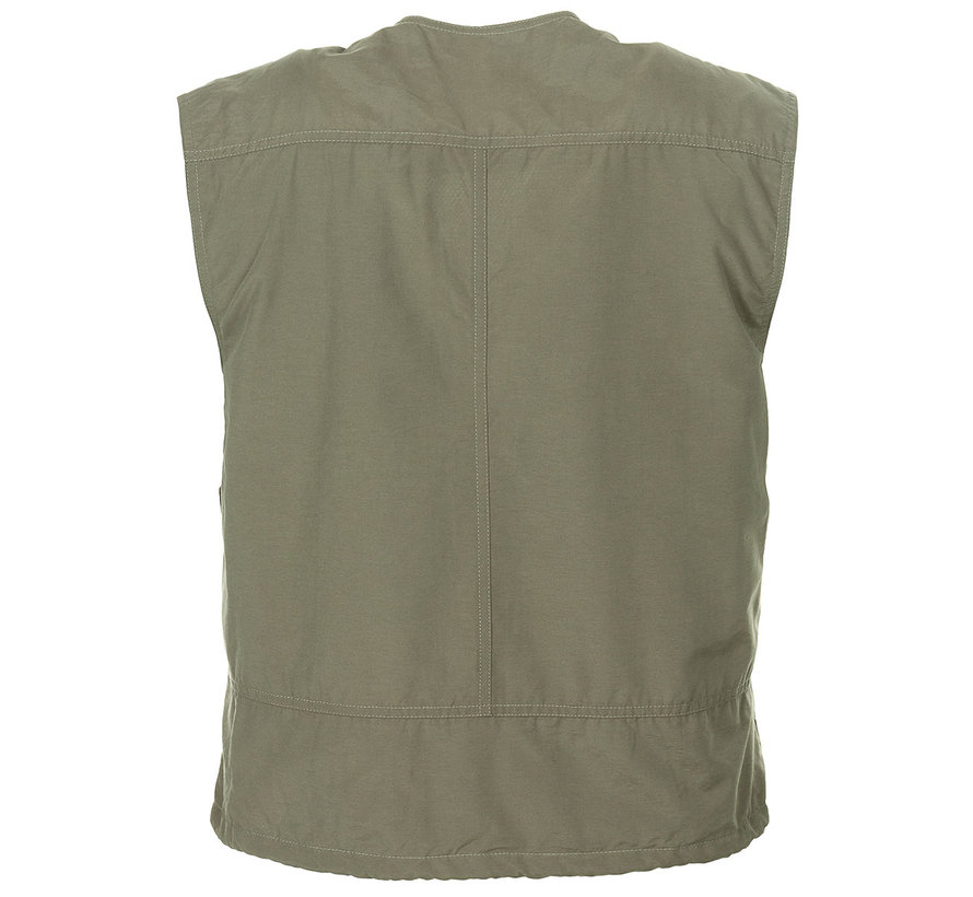 Fox Outdoor - Outdoor vest  -  Olive  -  Microvezel