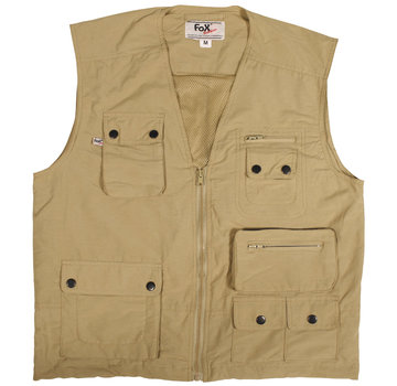 Fox Outdoor Fox Outdoor - Outdoor vest  -  Kaki  -  Microvezel