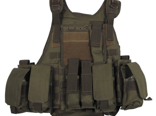 MFH MFH - Gilet - "Ranger" - plusieurs poches - vert