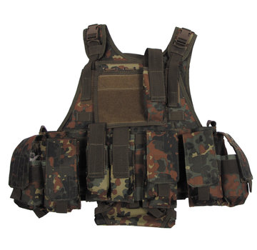 MFH MFH - Gilet -  "Ranger" -  plusieurs poches -   BW camo