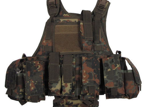 MFH MFH - Weste -  "Ranger" -  div. Taschen -  flecktarn