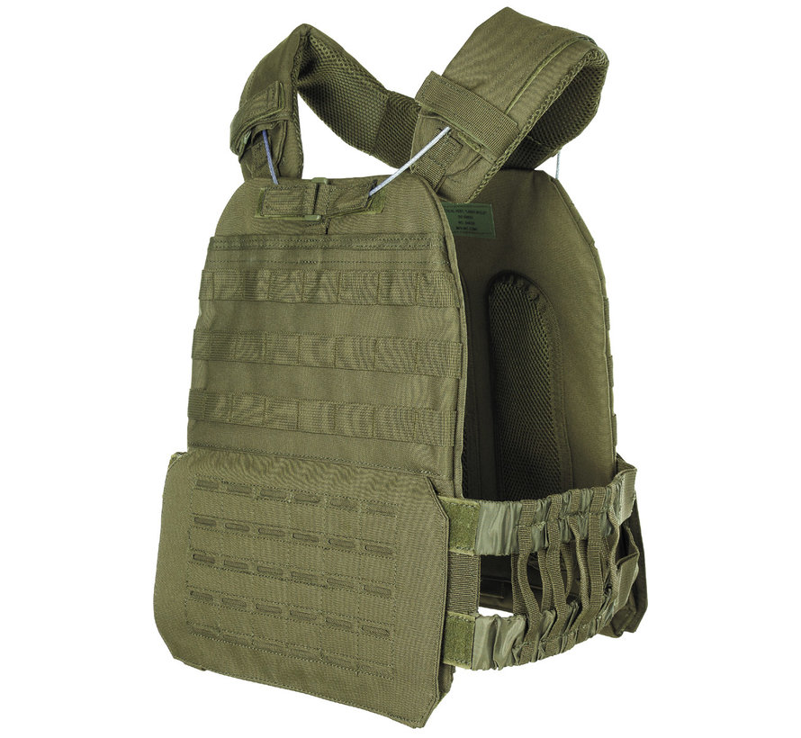 MFH - Gilet tactique -  "Laser MOLLE" -  vert