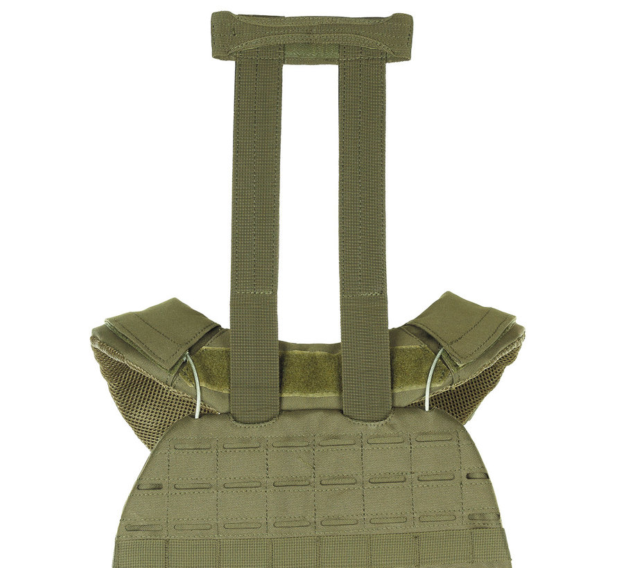 MFH - Tactisch Vest  -  "Laser MOLLE"  -  OD groen