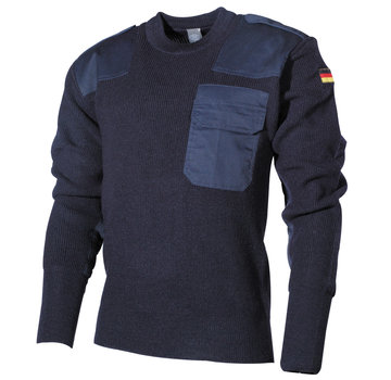 MFH MFH - Bundeswehr trui  -  met borstzak  -  Blauw