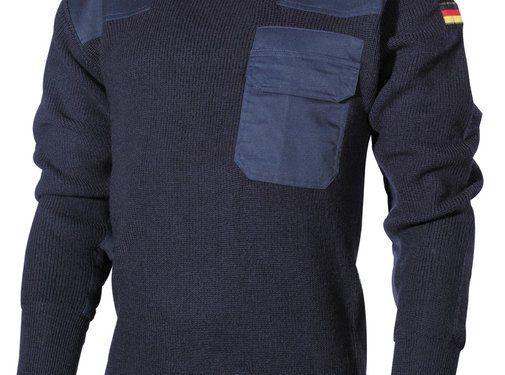 MFH MFH - Pull BW  -  avec poche poitrine  -  bleu