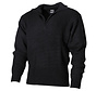 MFH - Trui  -  "Troyer"  -  Zwart  -  met rits