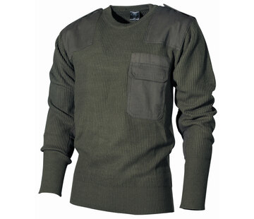 MFH MFH - Pull BW  -  avec poche poitrine  -  Olive