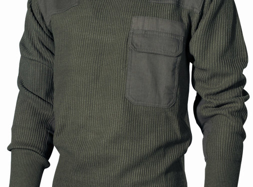 MFH MFH - Pull BW  -  avec poche poitrine  -  Olive