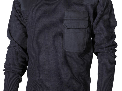 MFH MFH - BW Pullover -  mit Brusttasche -   -  blau