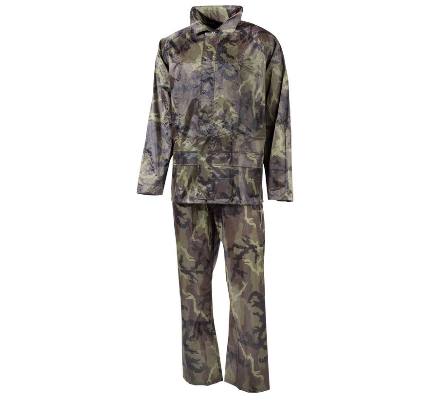 MFH - Costume de pluie  -  2 pièces  -  M 95 Camouflage CZ