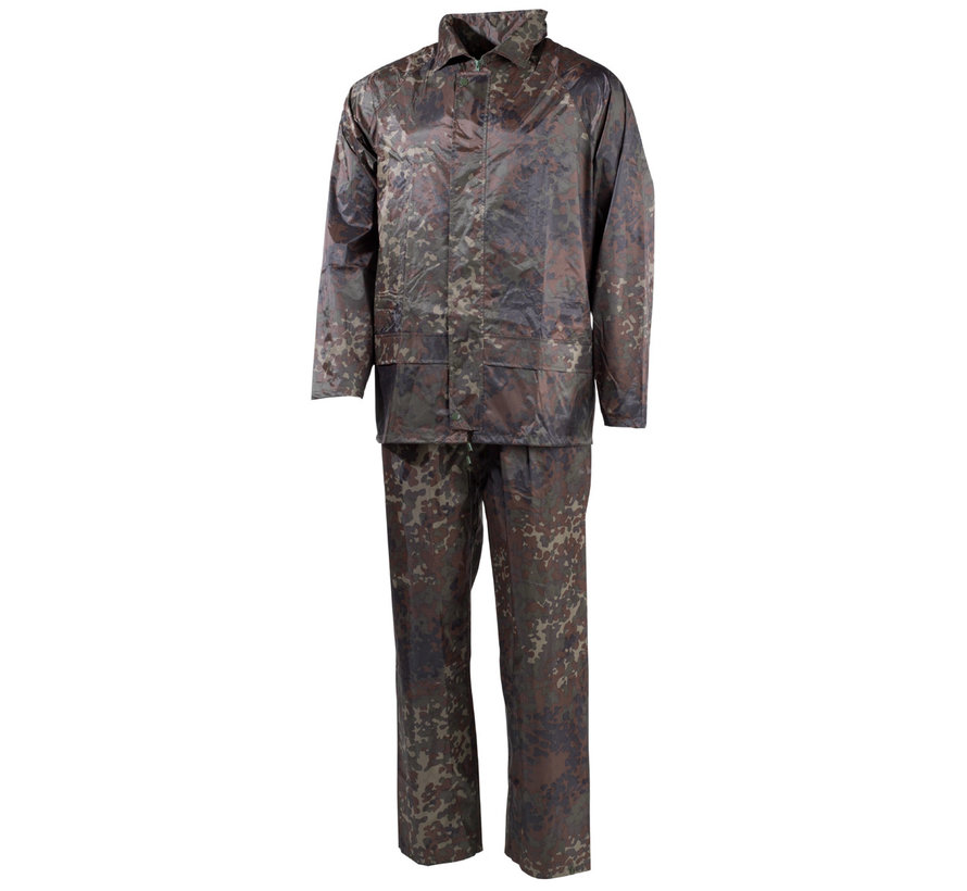 MFH - Regenanzug - 2-teilig - flecktarn